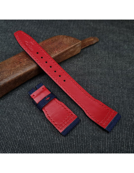 Big Pilot Patina Vintage Leather With Rivets