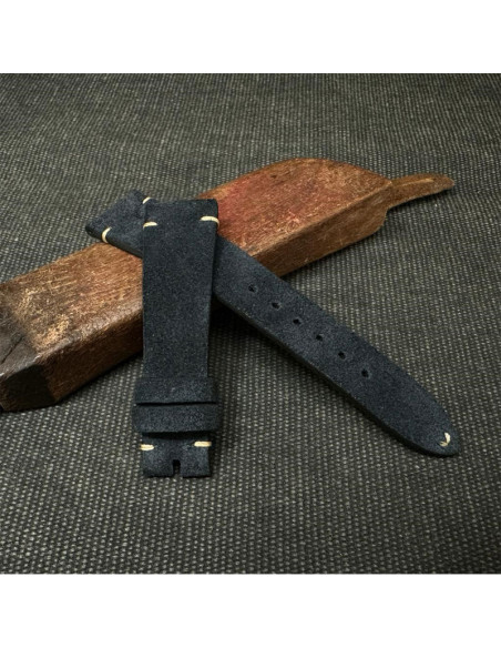 Navy blue-Beige Thread