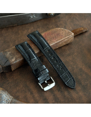 Vacuno grabado coco Negro