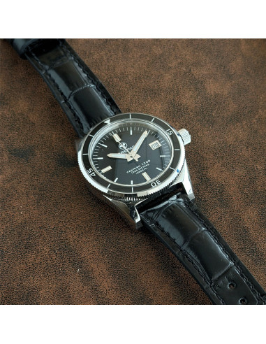 Vacuno grabado coco Negro