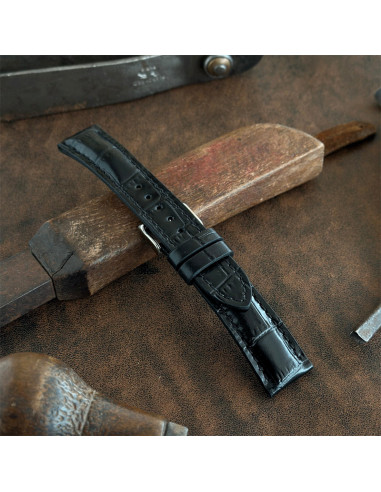 Vacuno grabado coco Negro