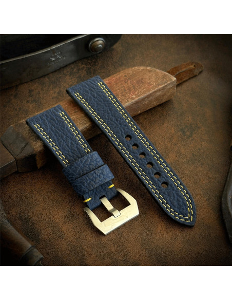 watchband in Genuine shark skin made by hand for Panerai Seiko