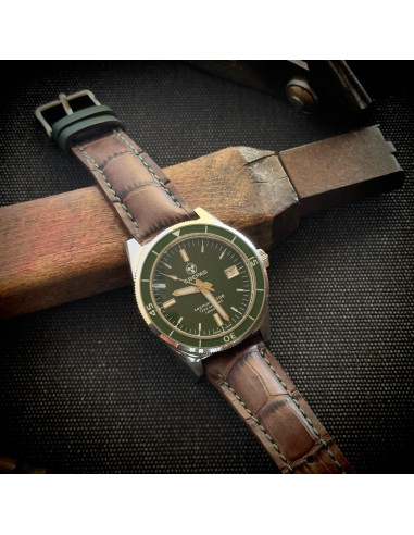 Vacuno Grabado coco Marrón