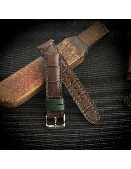 Vacuno Grabado coco Marrón