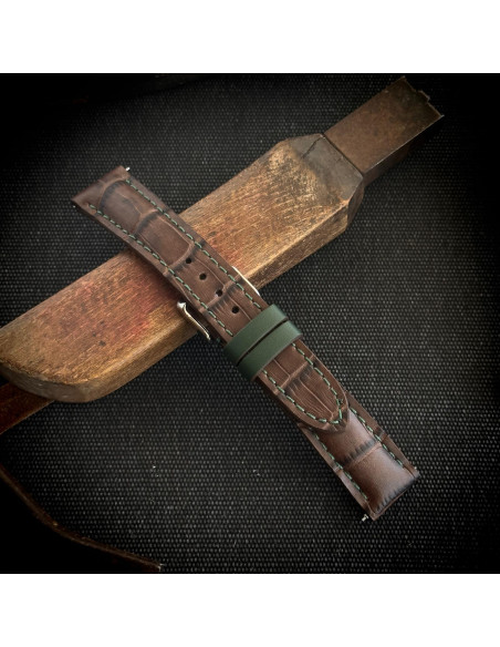 Vacuno Grabado coco Marrón