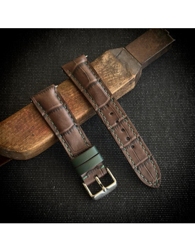 Vacuno Grabado coco Marrón