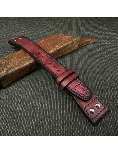 Burdeaux Patina, Medium Blue Thread