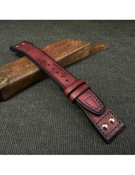 Burdeaux Patina, Medium Blue Thread