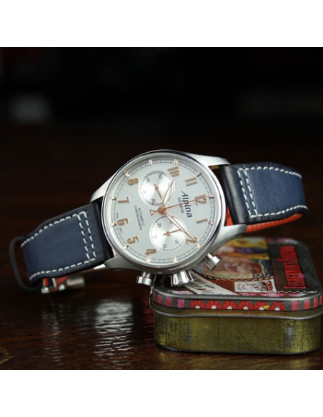 Exupery vacuno Pátina azul vintage