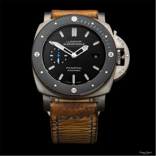 Minimal traversed leather "Patina Vintage"