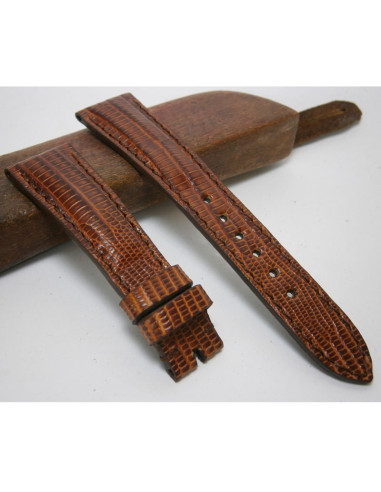 Tejus cognac. Hilo marrón choco