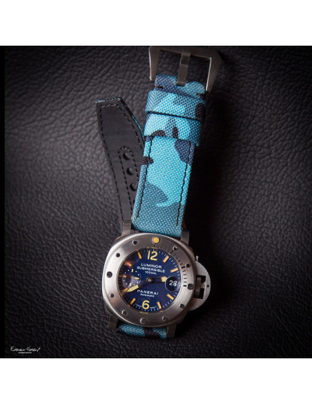 Water resistant cordura strap for Panerai Seiko