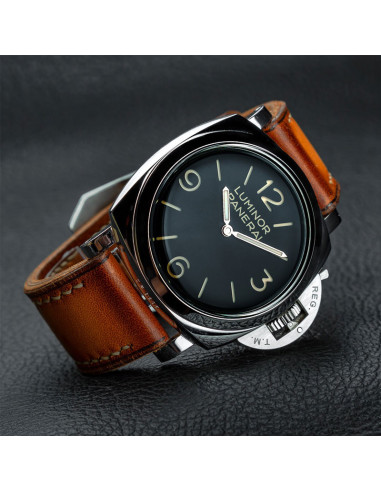 Master leather calf handmade strap for Panerai